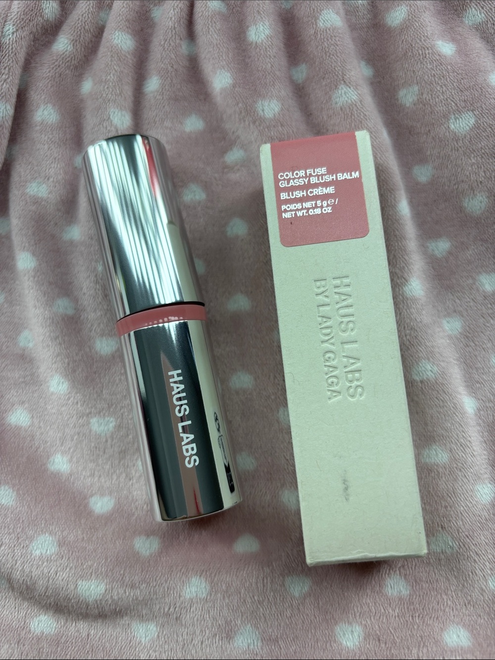 Haus Labs By Lady Gaga Glassy Blush Balm — Soft Pink